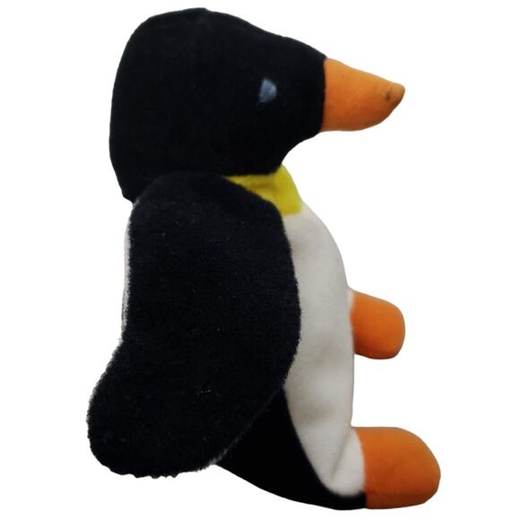 Vintage 1993 TY Teenie Beanie Babies "Waddle" The Penguin Retired 5" Plush Toy - Picture 6 of 8